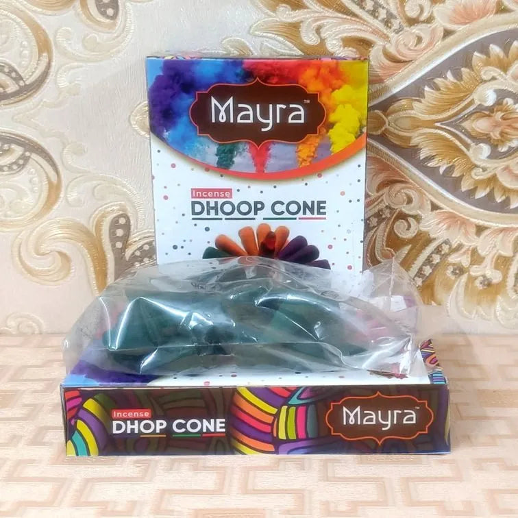 Dhoop Cones for Pooja Mogra Fragrance | Incense Dhoop Sticks for Divine