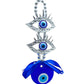 Double Eye Evil Eye Hanging for Car & Door/Office Hanging for Good Luck and Prosperity