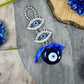 Double Eye Evil Eye Hanging for Car & Door/Office Hanging for Good Luck and Prosperity