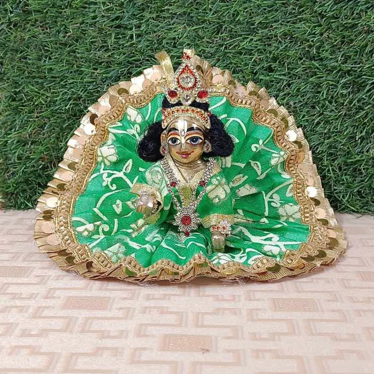 Laddu Gopal Ji Jewellery Set | Beautiful Shringar Set for Thakur Ji