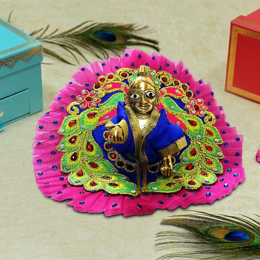Buy Laddu Gopal Ji Fancy Dress || Bal Gopal Ji Festival Dress online
