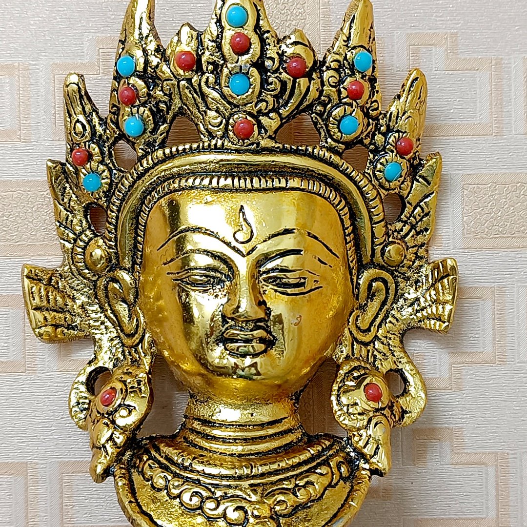 Buy Tibetan Buddhist Metal Tara Maa | Tara Buddhist Fengshui Décor Gift Idol Statue online
