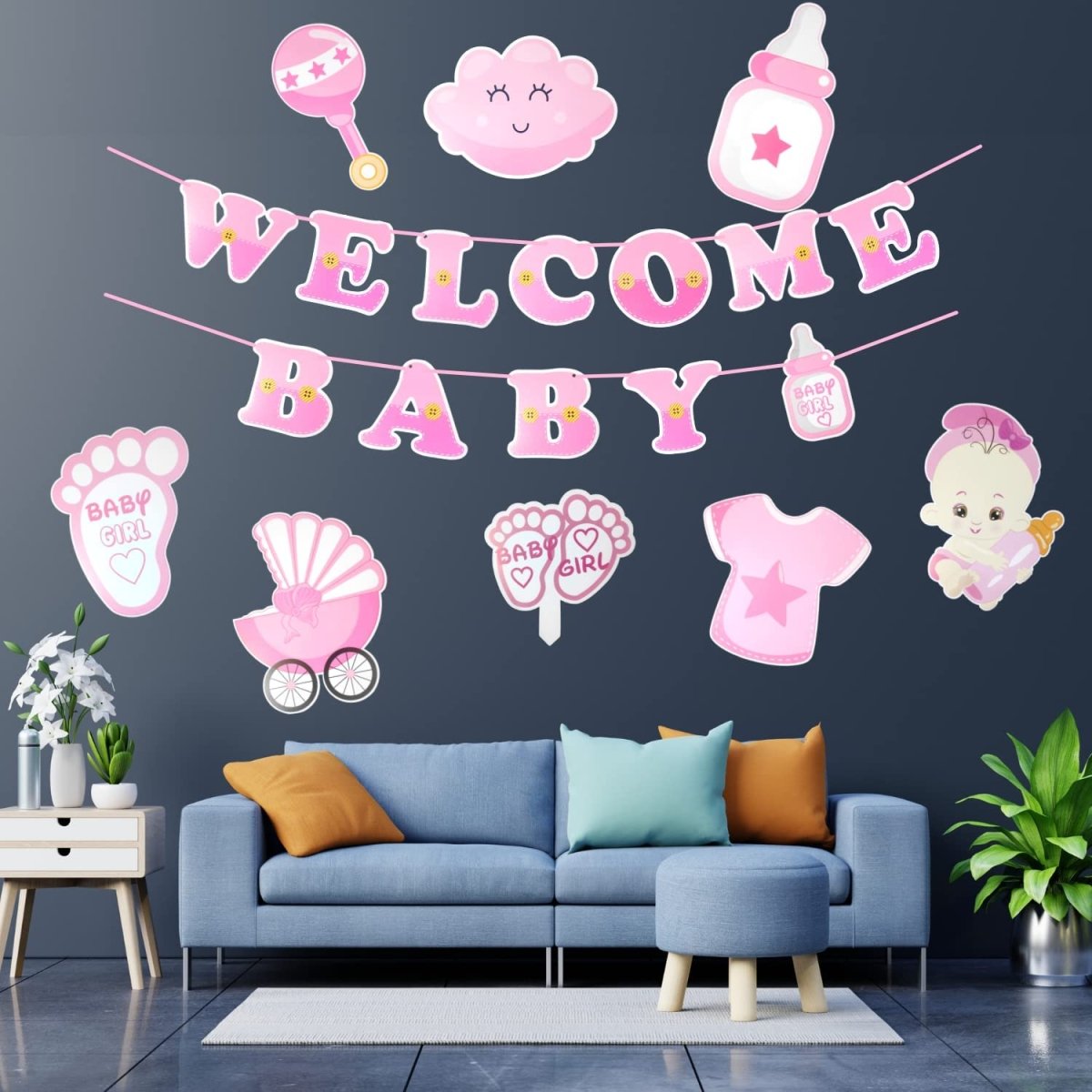 Welcome Little Princess Decor | Balloon Decoration in Indore | TogetherV